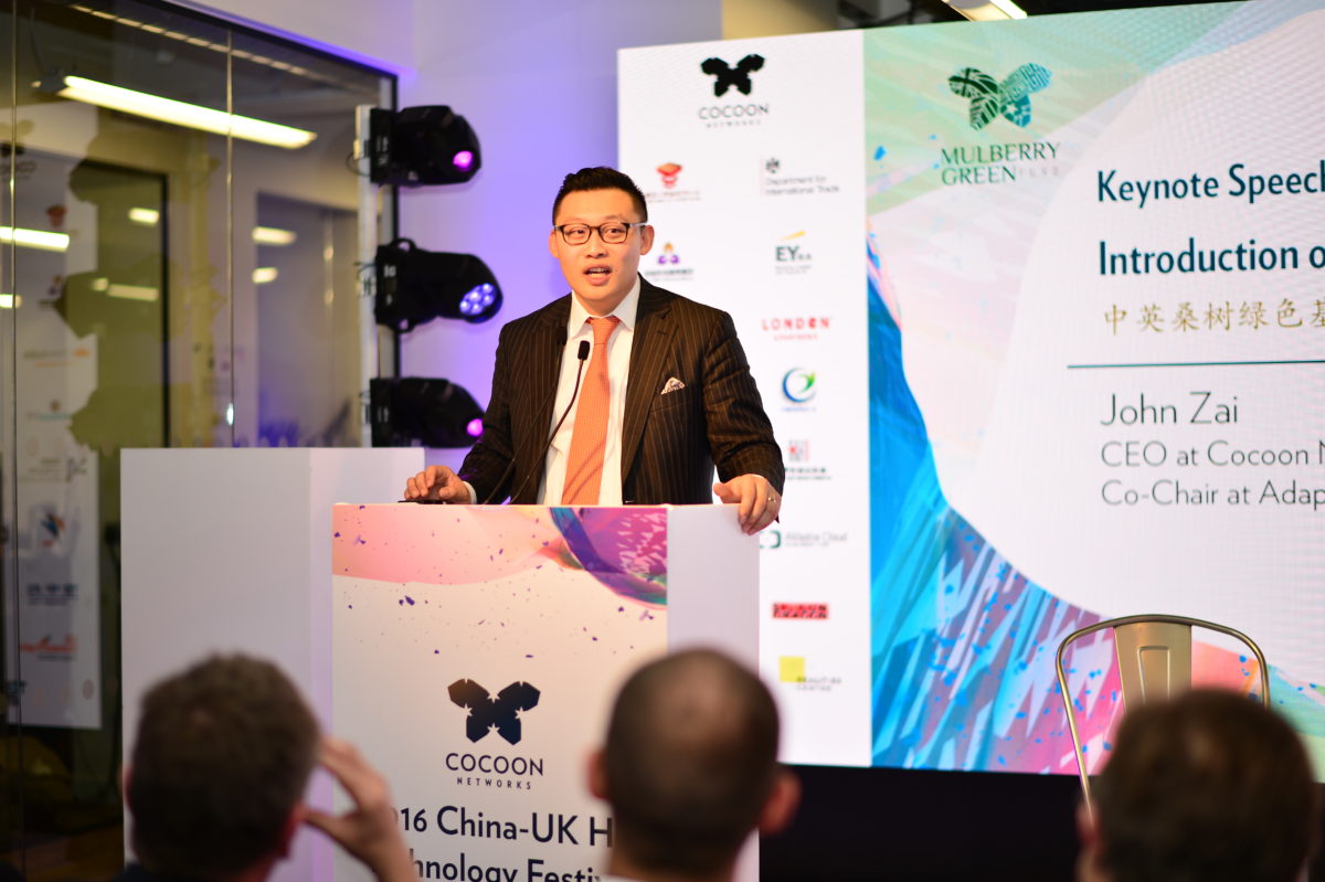 Hatching the power of connectedness, Cocoon Networks to bridge the UK tech scene to the East